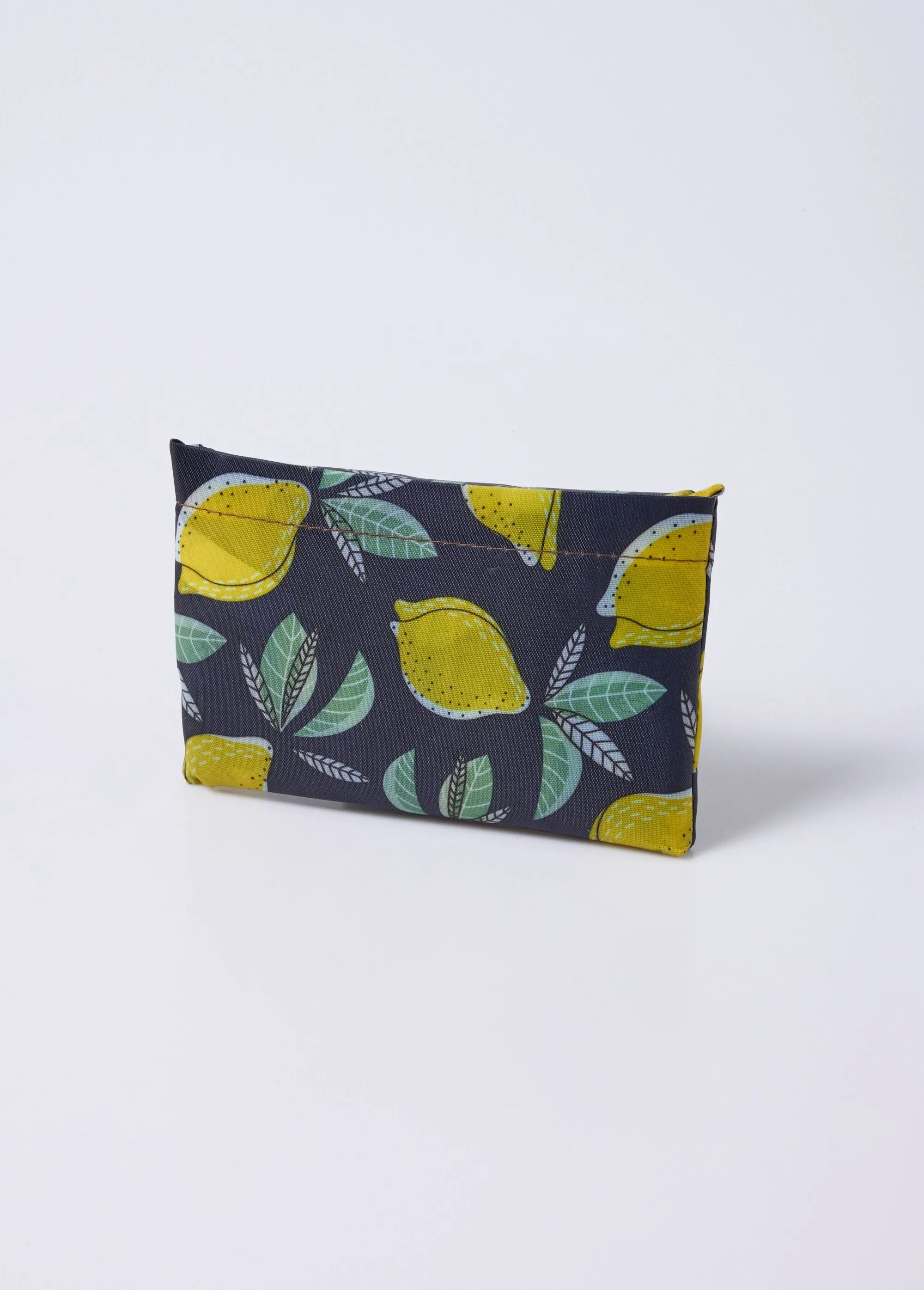 Durable foldable shopping bag, lemons