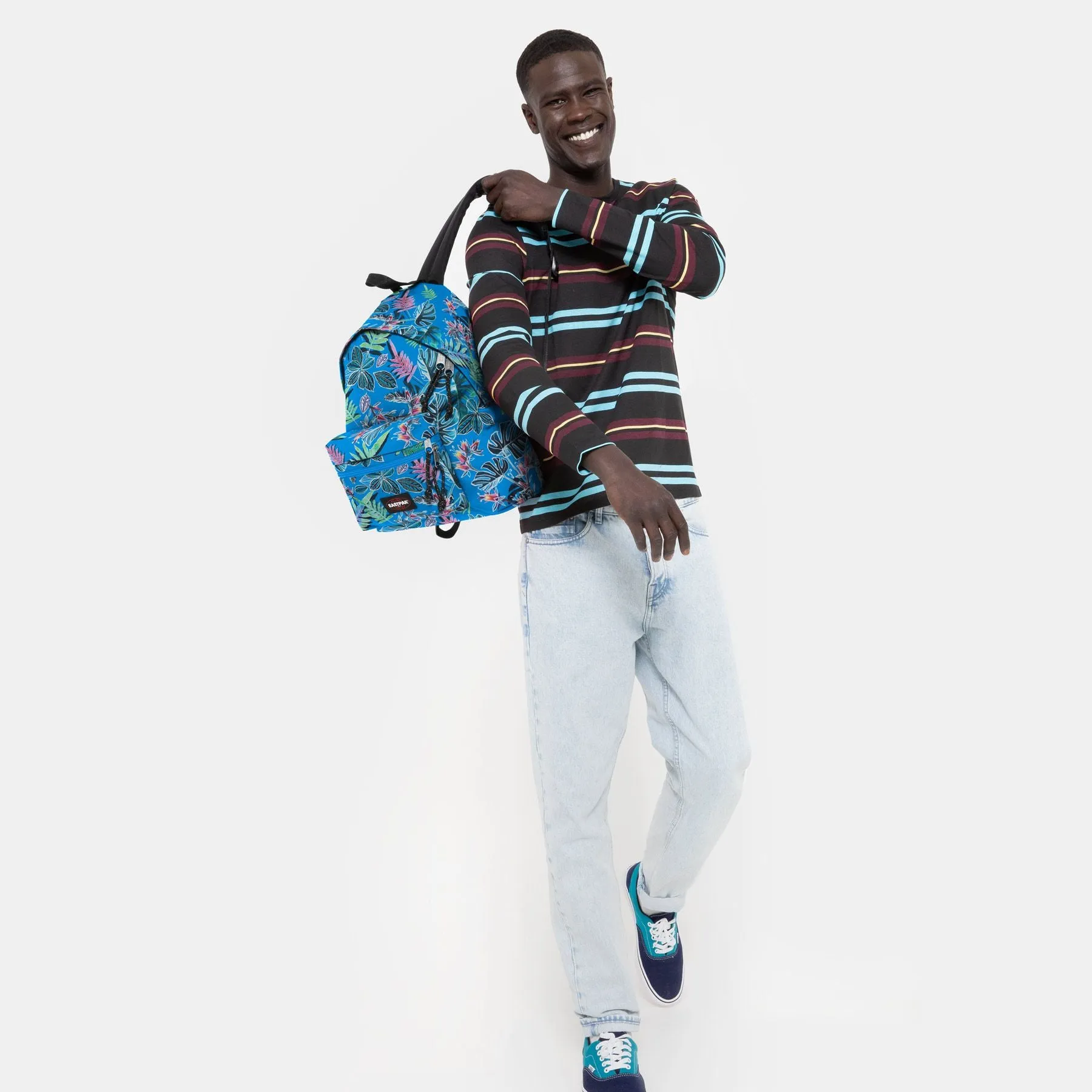 Eastpak Padded Zippl'r Backpack - Tropics Blue