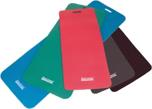Elite Workout Mat with Handle Color: Blue, Size: 1/2" H x 20" W x 48" D