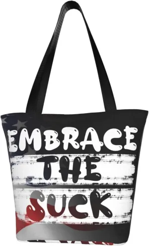 Embrace The Suck Fashion Shoulder Bag Large Capacity For Man Or Woman