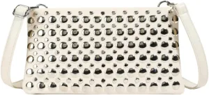 Epsion 2025 Crossbody Bag for Women PU Shoulder Bag Y2K Studded Purse Vegan Leather Clutch Handbags