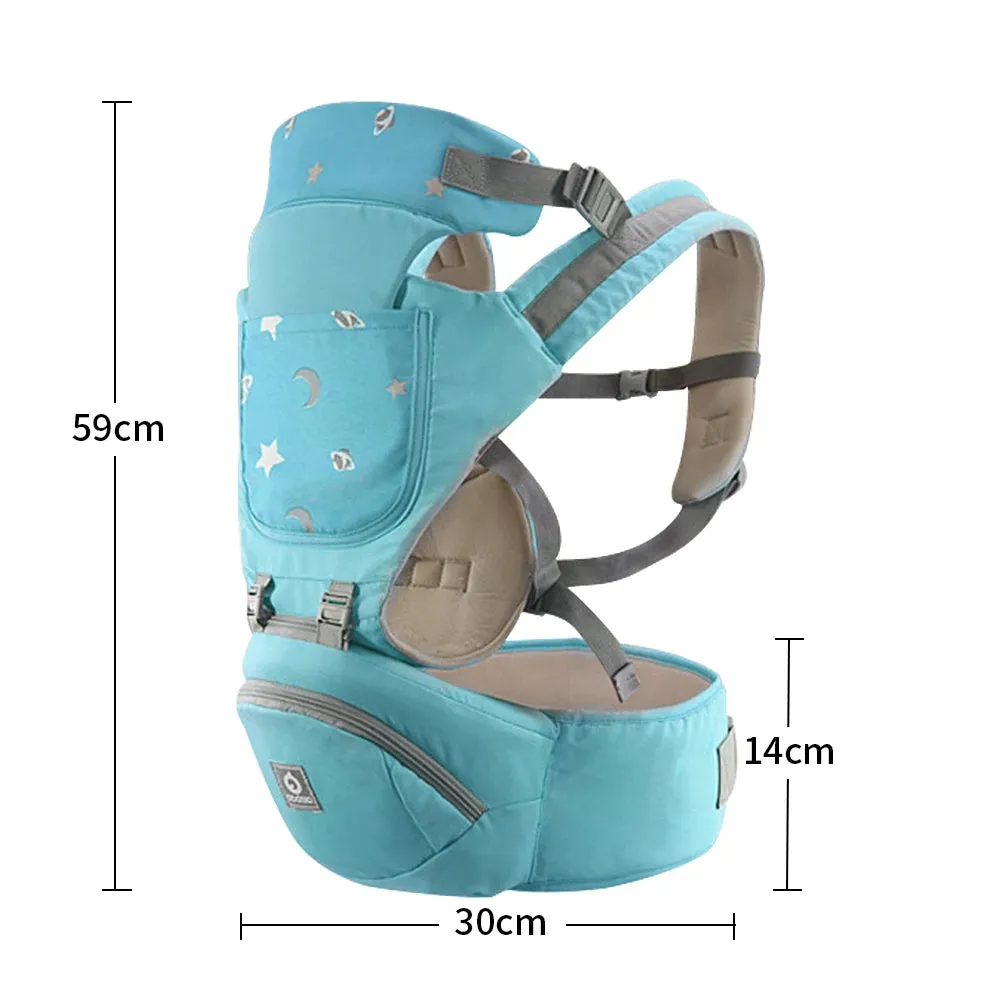 Ergonomic Baby Carrier Infant Hipseat Carrier Breathable Baby