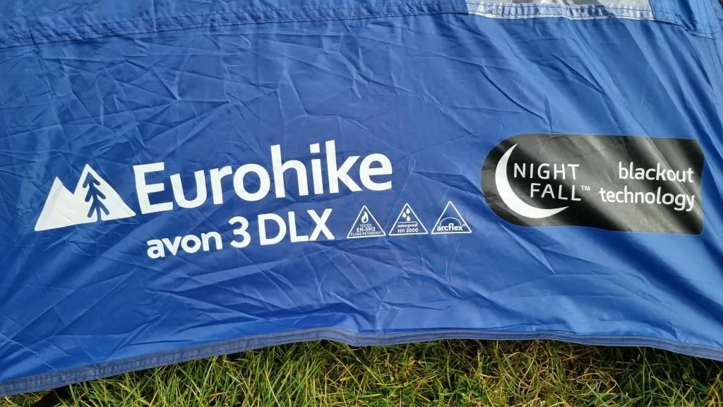 Eurohike Avon 3 DLX Blackout Tent