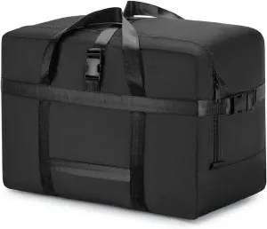 Extra Large Storage Bags Duffle Bags Tote for Moving, Storage, Camping and Travel (Black, 118L)