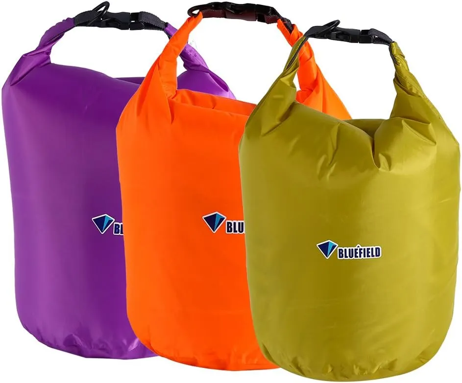 FILFEEL Waterproof Storage Bag, 10/20/40/70L Portable Pouch for Hiking Swimming Floating Camping