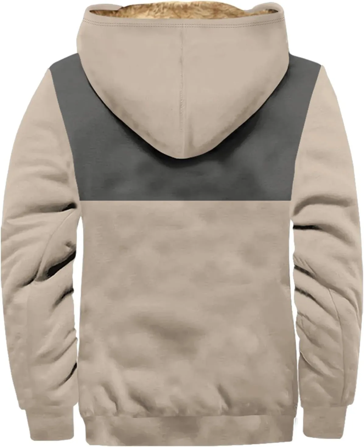Fleece Jacket Men Cotton Cargo Jacket Winter Sherpa Fleece Lined Coat Shirt Fluffy Pullover Outfits Military Jackets
