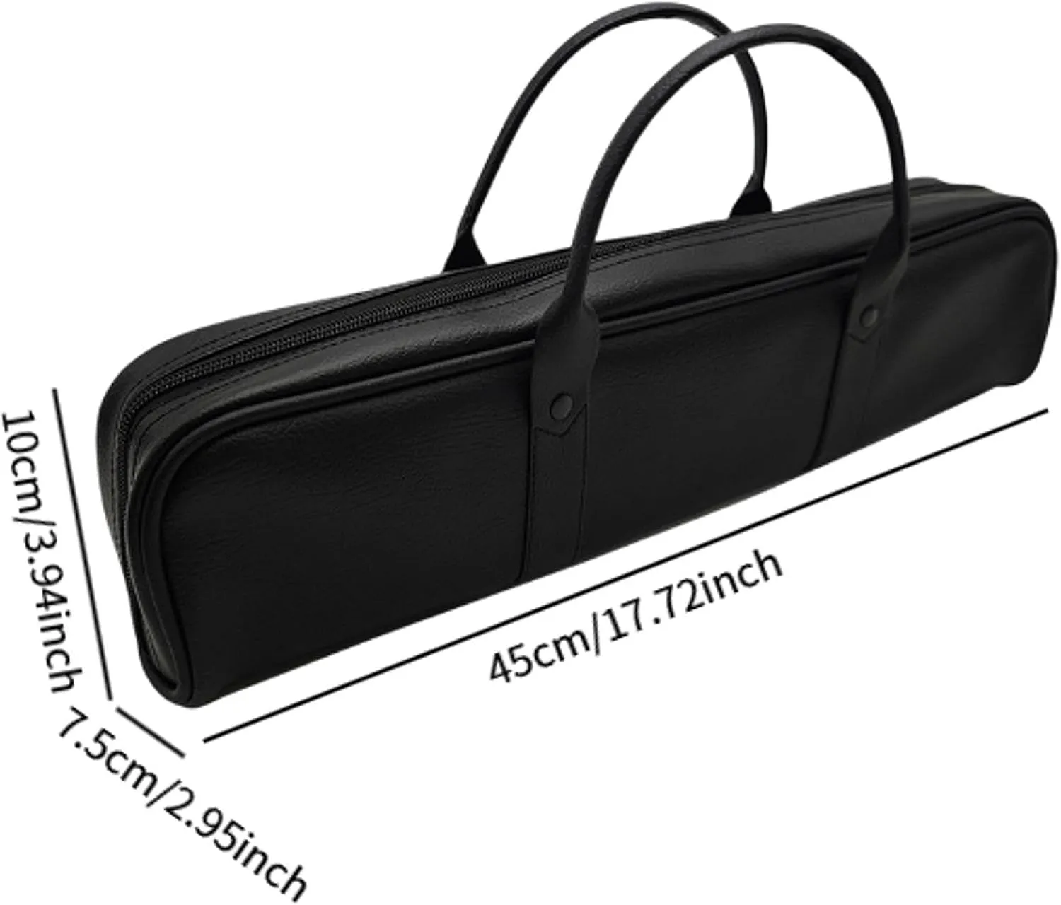 Flute Carrying Bag Cover Music Instruments Woodwind Storage Wear Resistant Handbag, for 17 hole flute