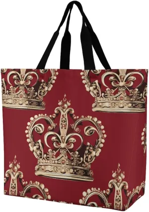 Foldable Grocery Bag Reusable Shopping Bag Black And White Marble Tote Bag Casual Handbags for Work Shopping