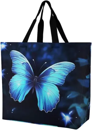 Foldable Grocery Bag Reusable Shopping Bag Kiwi Slice Tote Bag Casual Handbags for Work Shopping