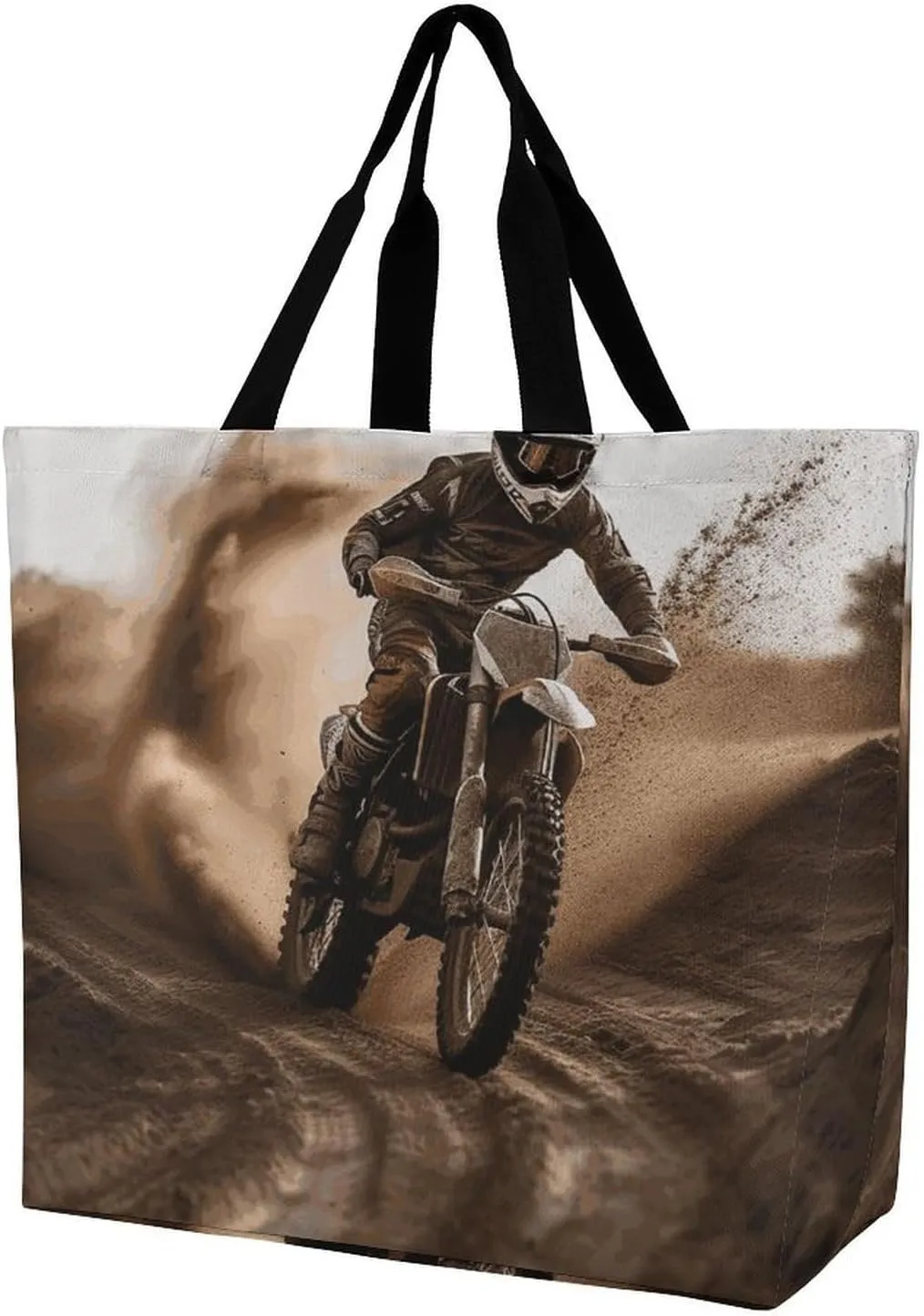 Foldable Grocery Bag Reusable Shopping Bag Mathematics And Physics Tote Bag Casual Handbags for Work Shopping