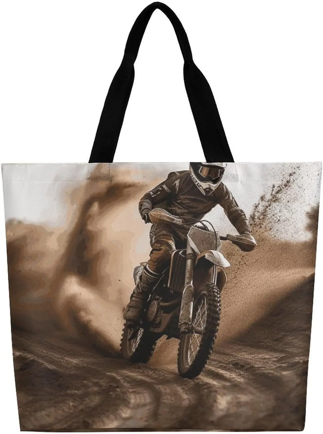 Foldable Grocery Bag Reusable Shopping Bag Mathematics And Physics Tote Bag Casual Handbags for Work Shopping