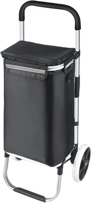 Foldable Large Capacity Climbing Stairs Grocery Cart Detachable Shopping Bag Home Shopping Bag Trolley Climbing Grocery Trolley