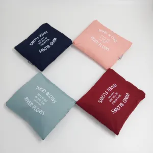 foldable leisure single shoulder ladies waterproof travel handbag shopping bag