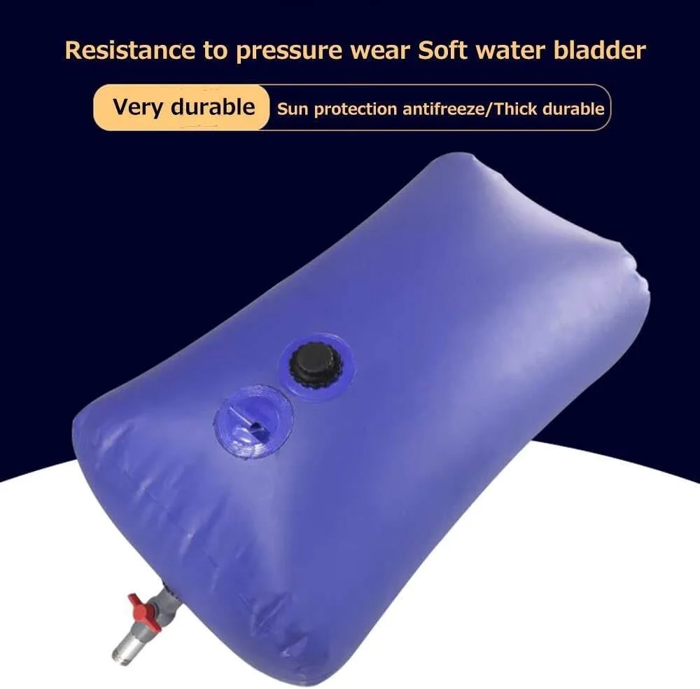 Foldable Rain Barrel Storage Container, Portable Water Storage Bag with Faucet, Large Capacity Gardening Water Tank for Irrigation Emergency Storage(1000L(264gal))