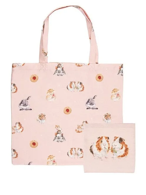 Foldable Shopping Bag - BgF003 - Piggy in the Middle