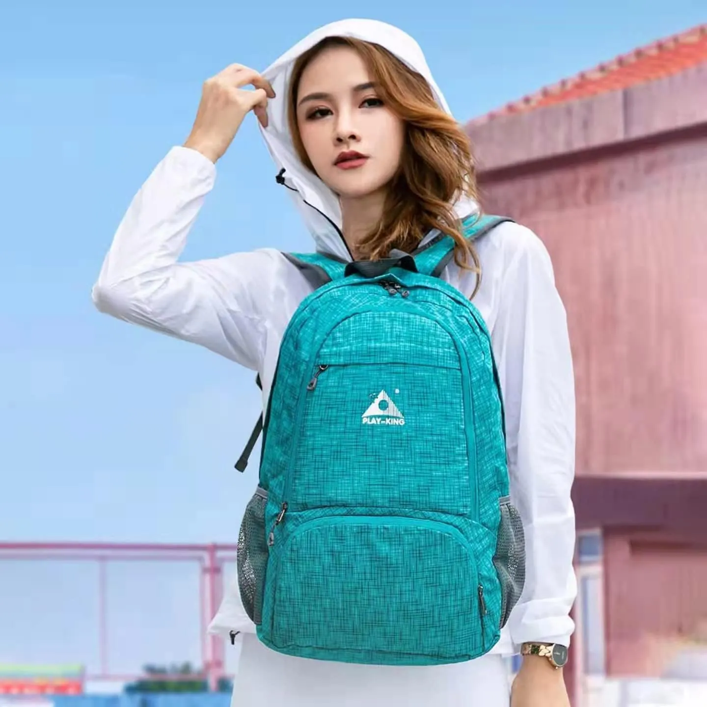 Foldable Waterproof Lightweight Backpack for Shopping Travel or Hiking, for Men or Women