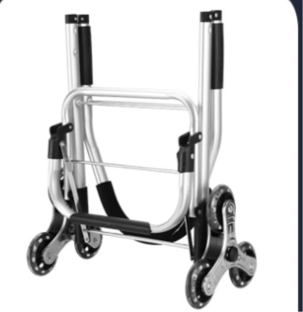 Folding Shopping Cart, Shopping Cart Folding Shopping Lightweight Trolley with Large Capacity Bag Waterproof Foldable Grocery Grocery Utility Carts(Color:B), 104*44cm