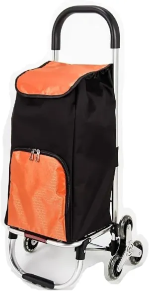 Folding Shopping Cart, Trolley Bag Foldable Silent 6 Casters Waterproof Detachable Bag for Supermarket Travel Picnic Shopping Cart Heavy Duty Grocery Utility Carts(C)