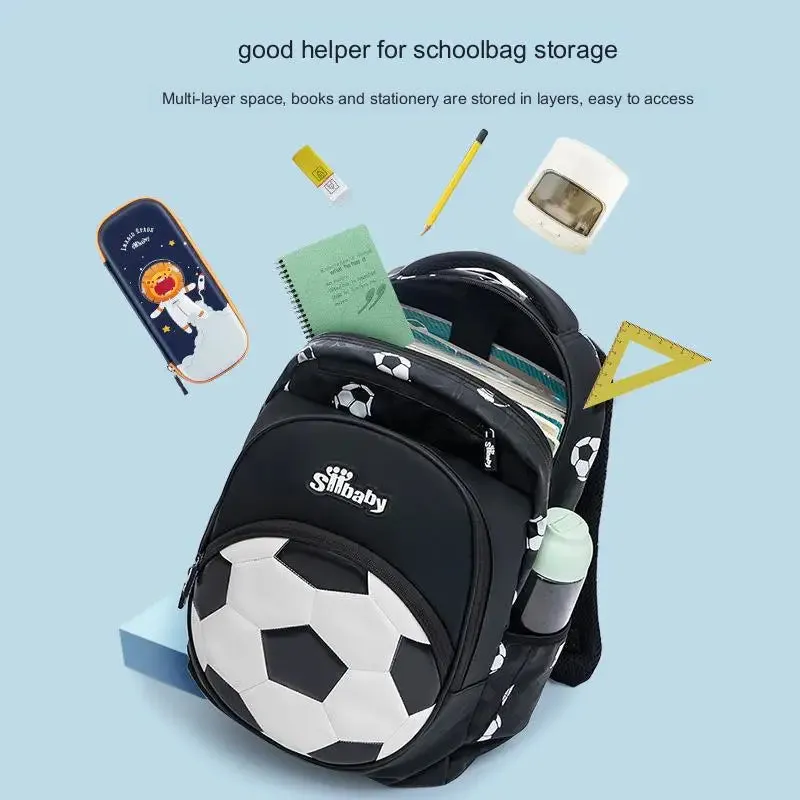 Football schoolbag backpack for children backpack travel school bags for teenage boy mochila escolar infantile Menino