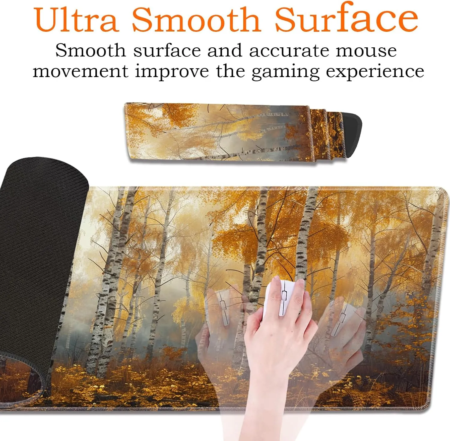 for MTG Playmat Non-Slip Rubber Play Mat with Storage Bag Combination, Ideal for Card Game Lovers TCG Play Mat, Bai Yelin
