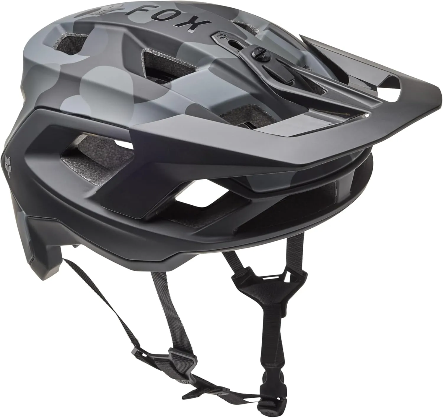 Fox Racing Unisex Speedframe Mountain Bike Helmet, Black Camo, Medium