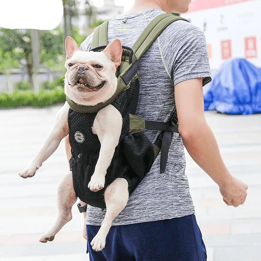 French Bulldog Backpack Carrier