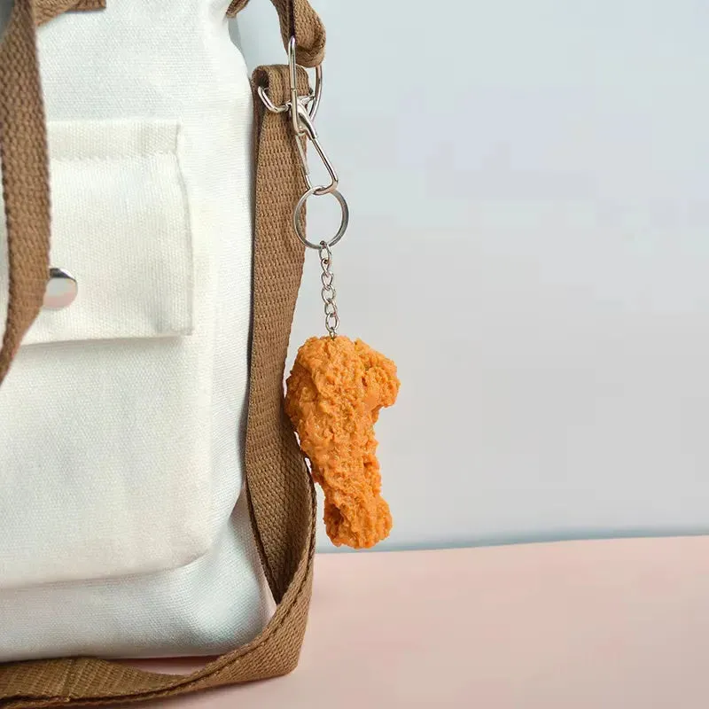 Fry-Day Feast Fast Food Keychain