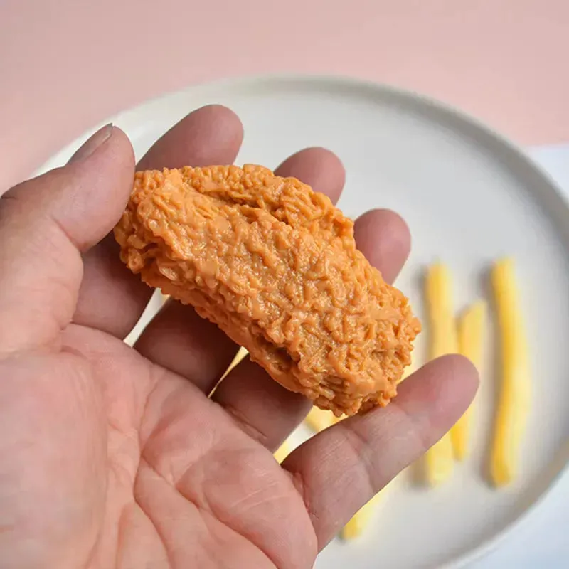 Fry-Day Feast Fast Food Keychain
