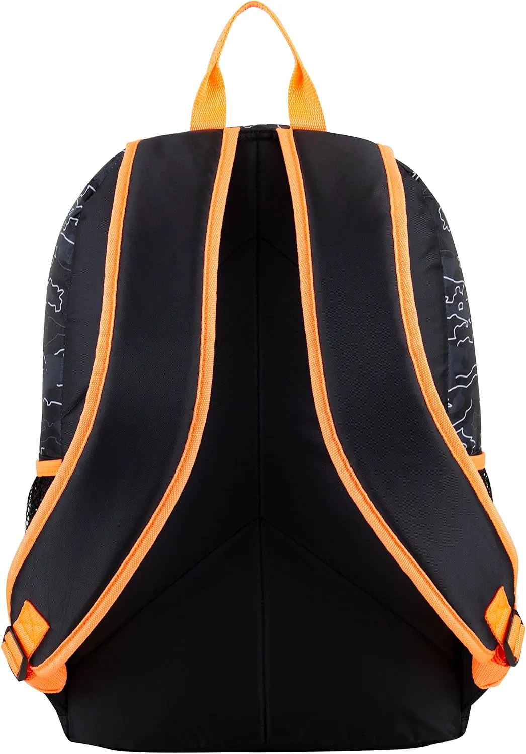 FUEL Laptop Backpack, Multipurpose Casual Daypack, Triple Compartments Bookbag for College, Hiking, Work, 18 Inches, Camo Outline