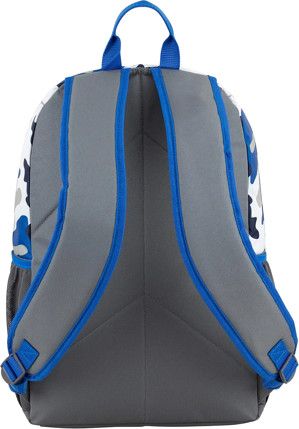 FUEL Multi Pocket Backpack with Fun Prints, Casual Daypack, Multipurpose Bag - Blue Camo
