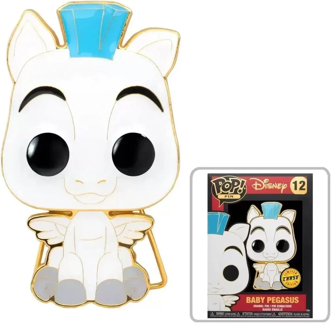 Funko Pop Enamel Pins: Disney - Baby Pegasus - Hercules - Cute Collectable Novelty Brooch - for Backpacks & Bags - Gift Idea - Official Merchandise - Cartoon/Animation Fans