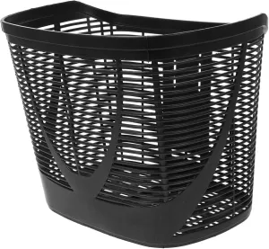 GANAZONO Front Bike Basket Durable Cargo Rack for Electric and Mobility Scooters Quick Setup Storage for Grocery Shopping and Commuting Sleek Design with Generous Capacity