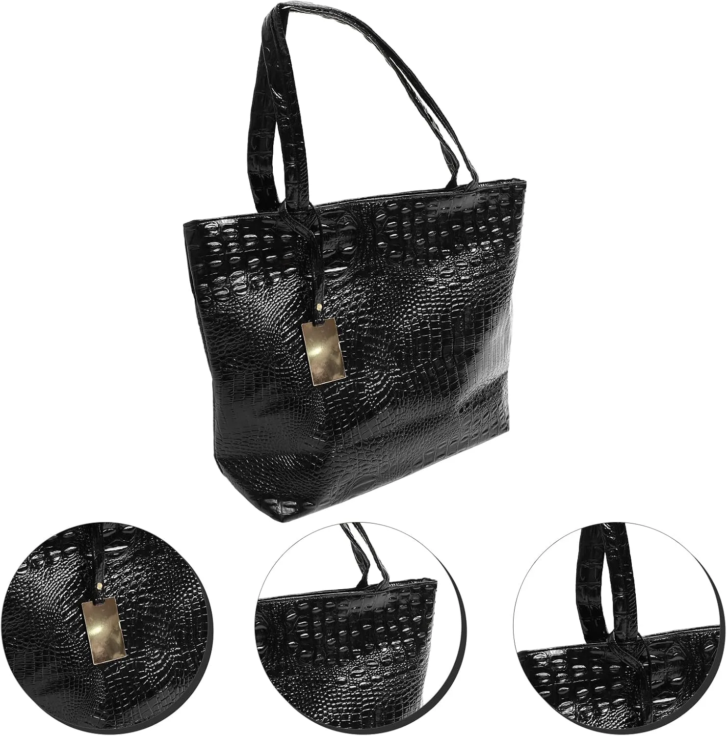 Gatuida PU Leather Women Handbag Fashion Shopping Shoulder Bag Large Capacity Tote Bag for Women