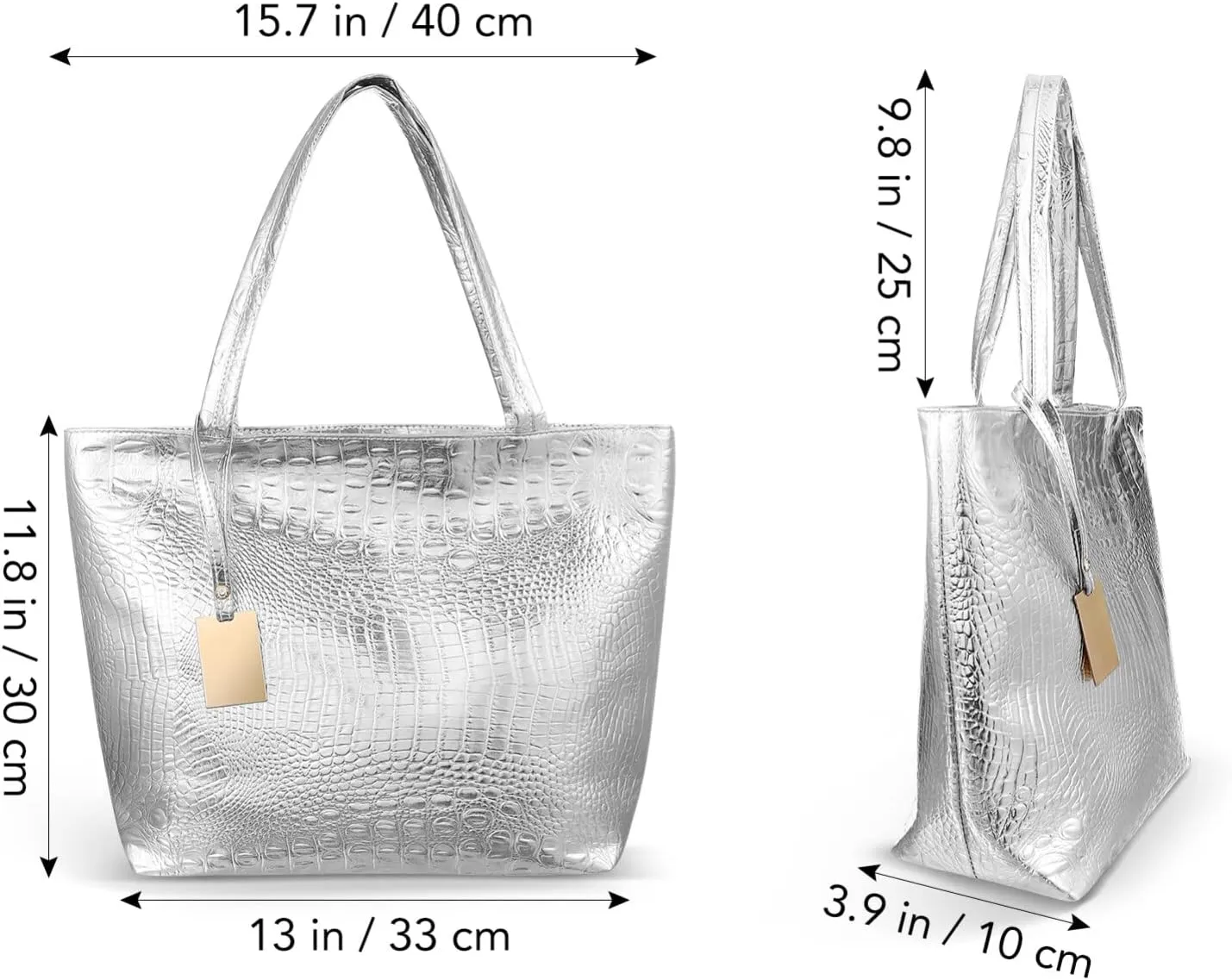 Gatuida PU Leather Women Handbag Fashion Shopping Shoulder Bag Large Capacity Tote Bag for Women