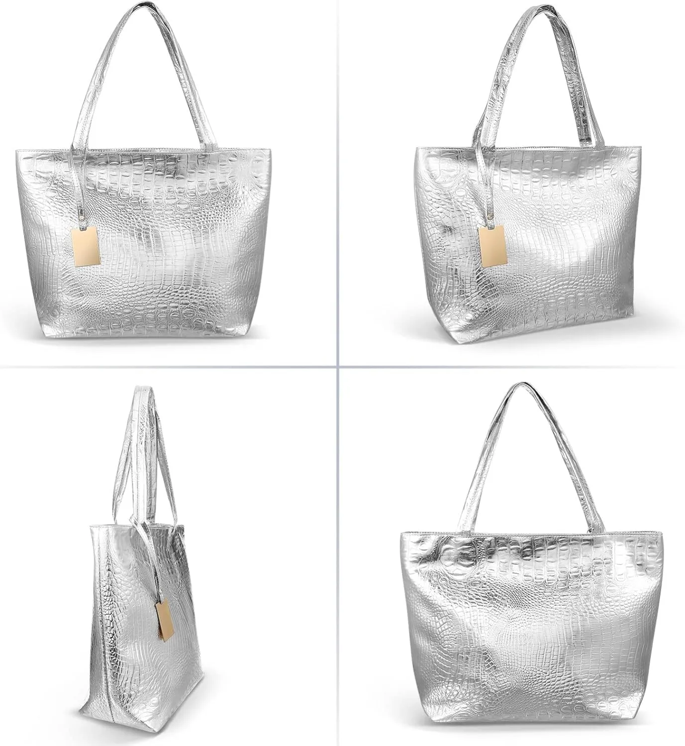 Gatuida PU Leather Women Handbag Fashion Shopping Shoulder Bag Large Capacity Tote Bag for Women
