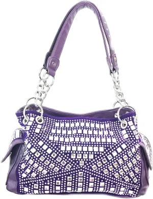 Gem Studded Rhinestone Concealed and Carry Purse
