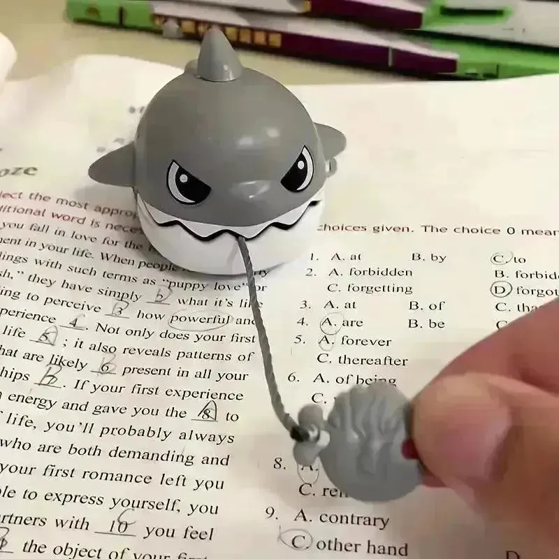 Gobbling Shark Novelty Keychain