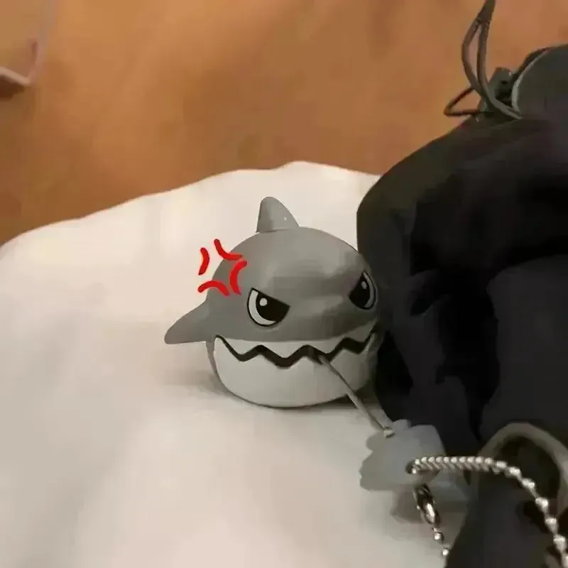 Gobbling Shark Novelty Keychain