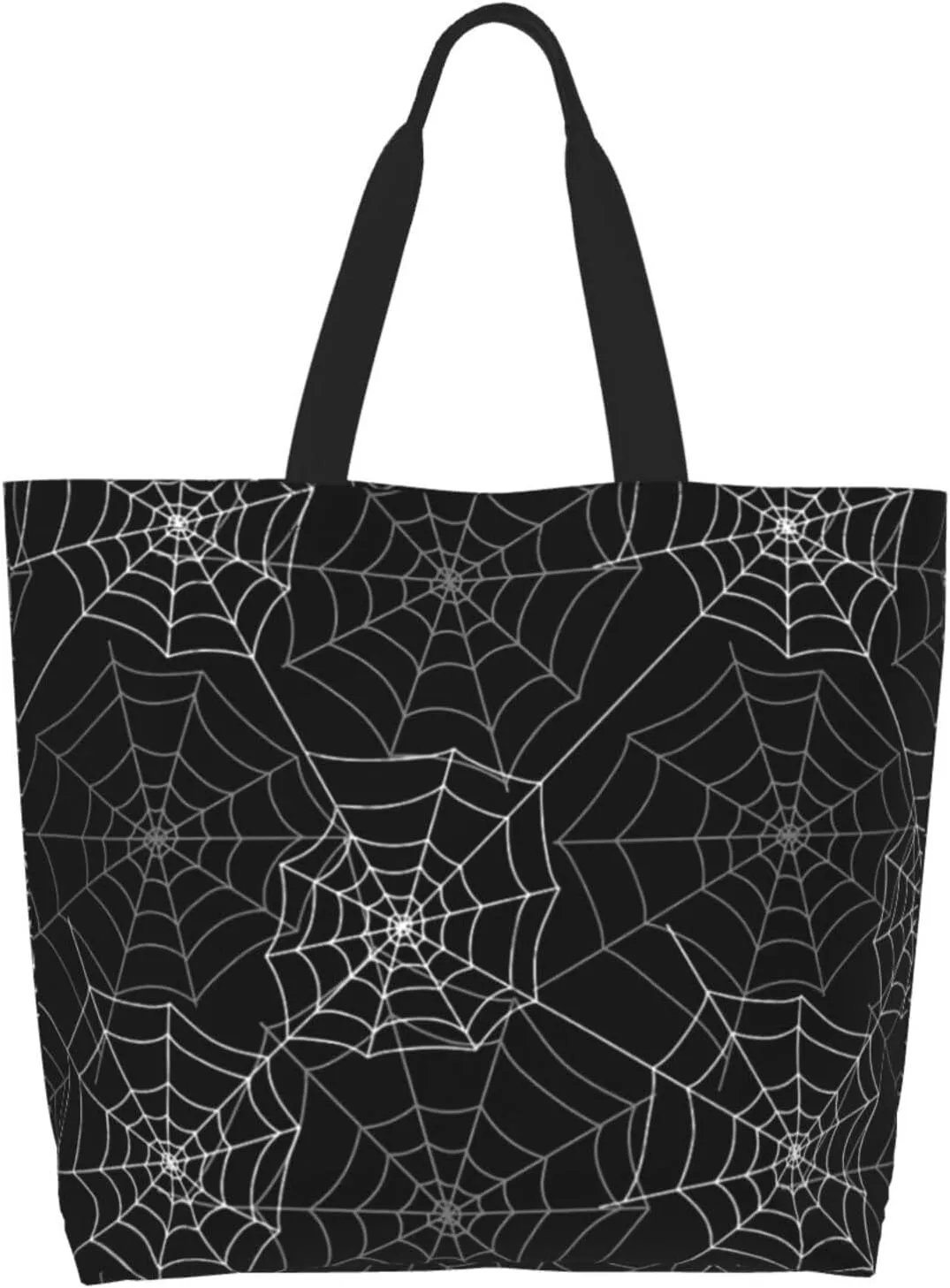 Goth Gothic Tote for Women - Sun and Moon Beach Bag, Large Capacity Grocery Reusable Shopping Bag