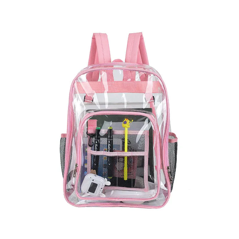 Graceful Trendy Charming Transparent Large Capacity Backpacks