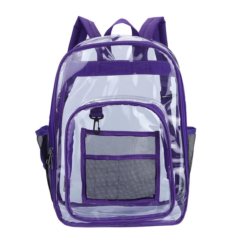 Graceful Trendy Charming Transparent Large Capacity Backpacks