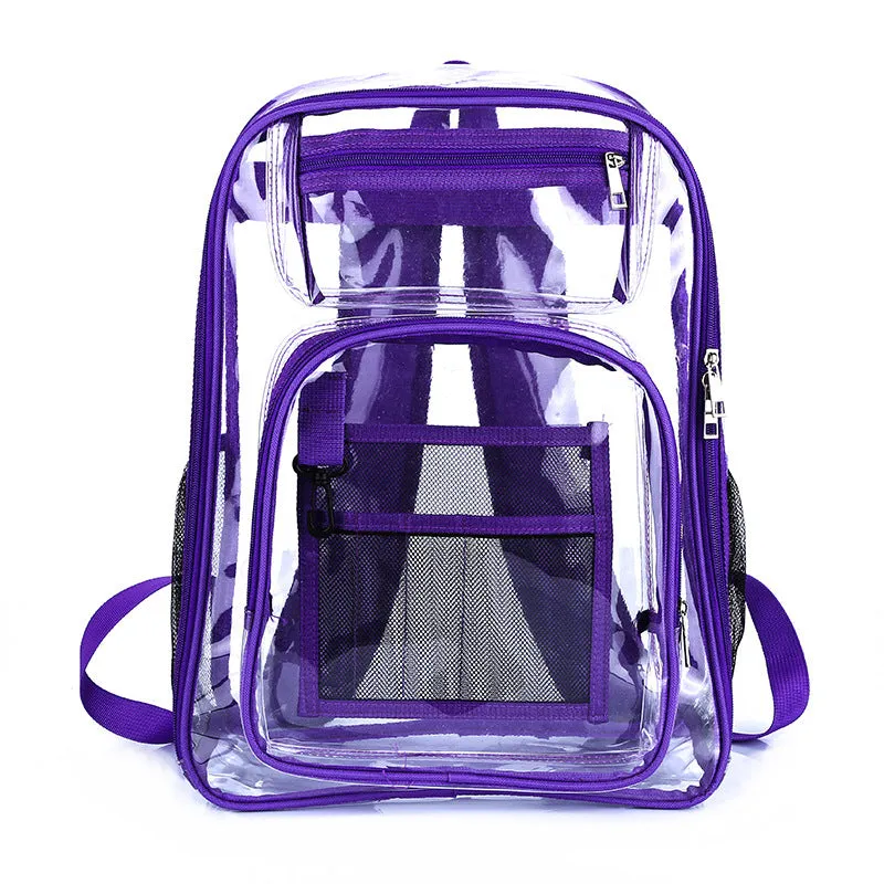 Graceful Trendy Charming Transparent Large Capacity Backpacks