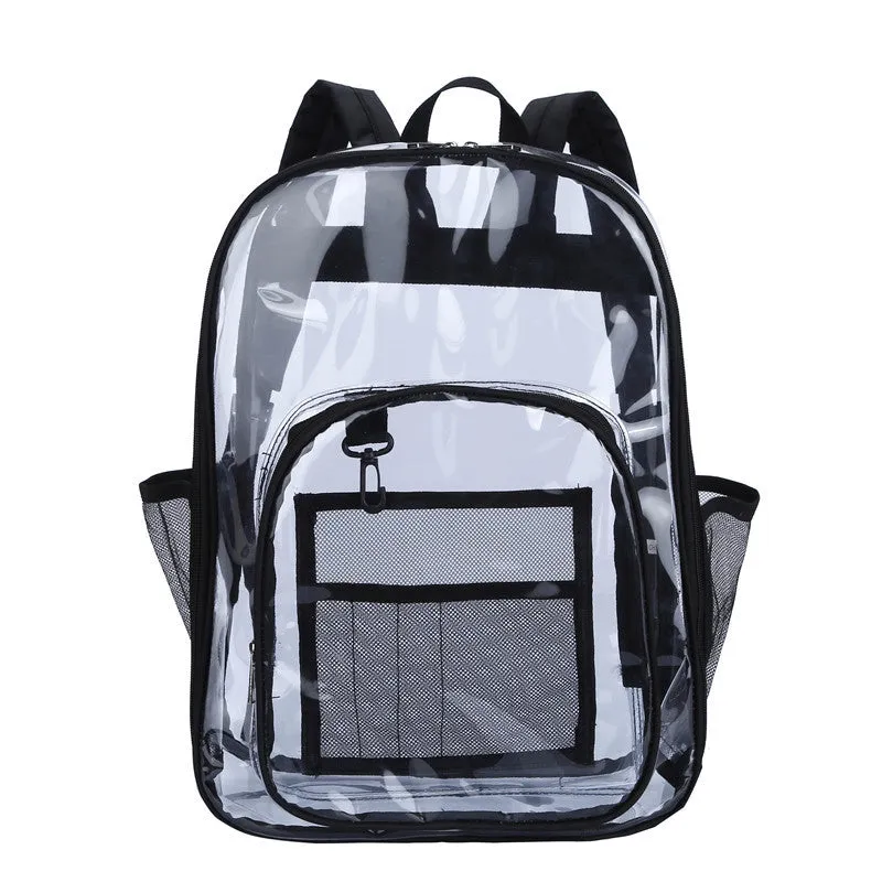Graceful Trendy Charming Transparent Large Capacity Backpacks