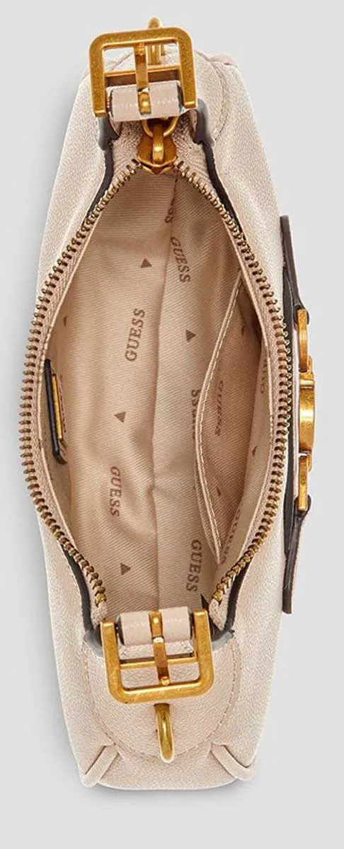 Guess Malva Mini Hobo sholder Bags In Almond For Women