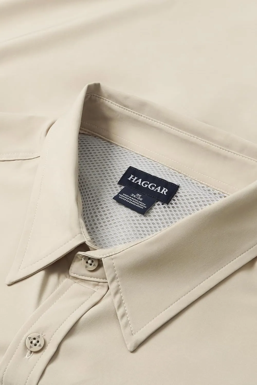 Haggar Men's The Active Series Hike Shirt (Regular and Big and Tall Sizes)