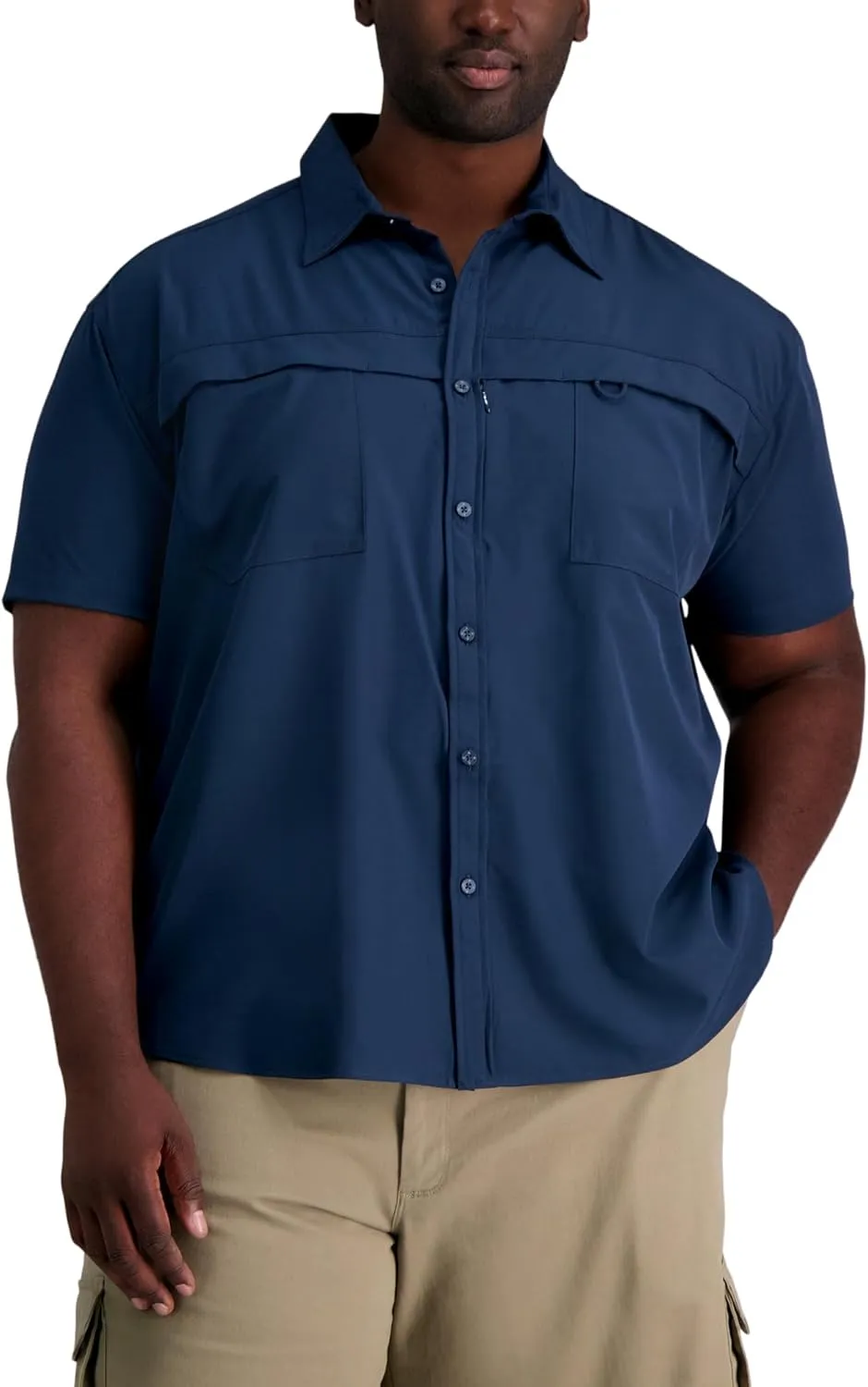 Haggar Men's The Active Series Hike Shirt (Regular and Big and Tall Sizes)