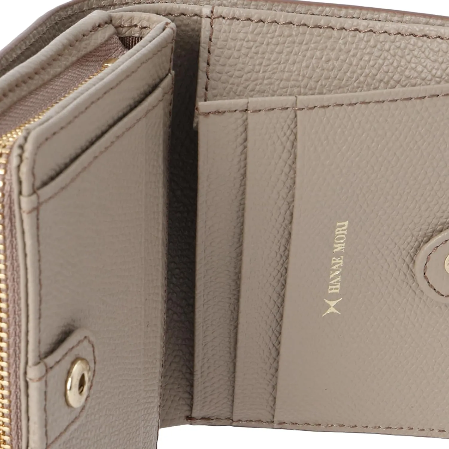 Hanae Mori EVA HMP740 Women's Bi-fold Zipper Coin Purse