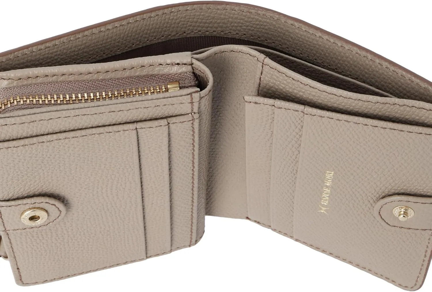 Hanae Mori EVA HMP740 Women's Bi-fold Zipper Coin Purse