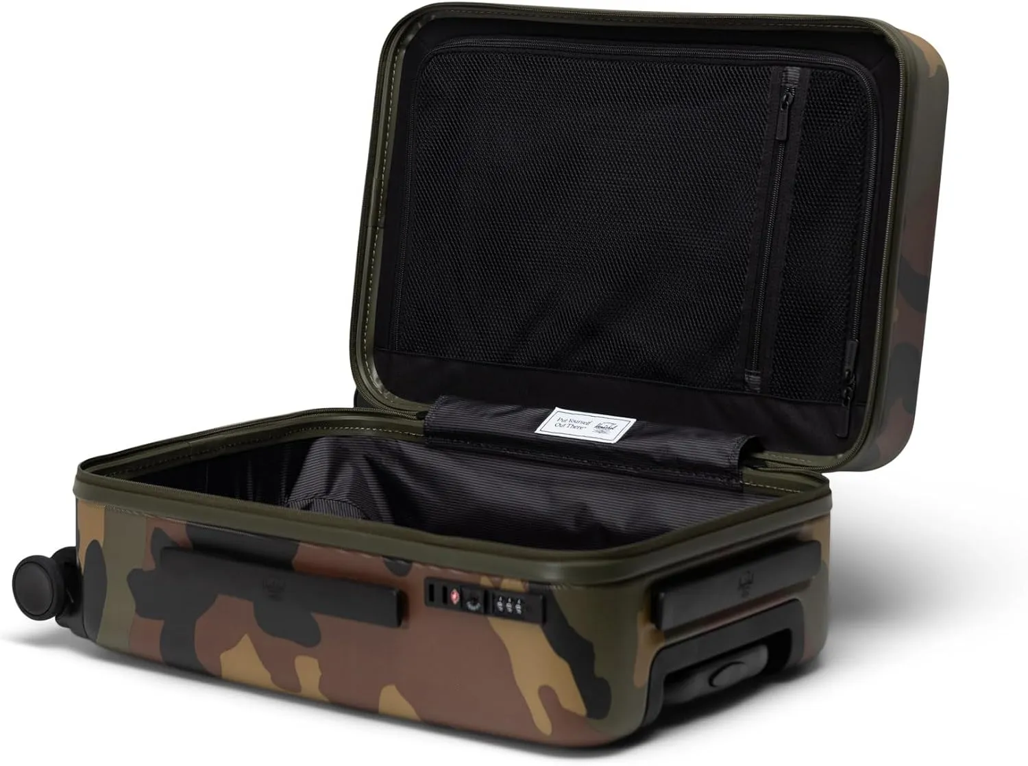 Herschel Supply Co. Heritage Hardshell Luggage, Woodland Camo, Carry-On 21-Inch
