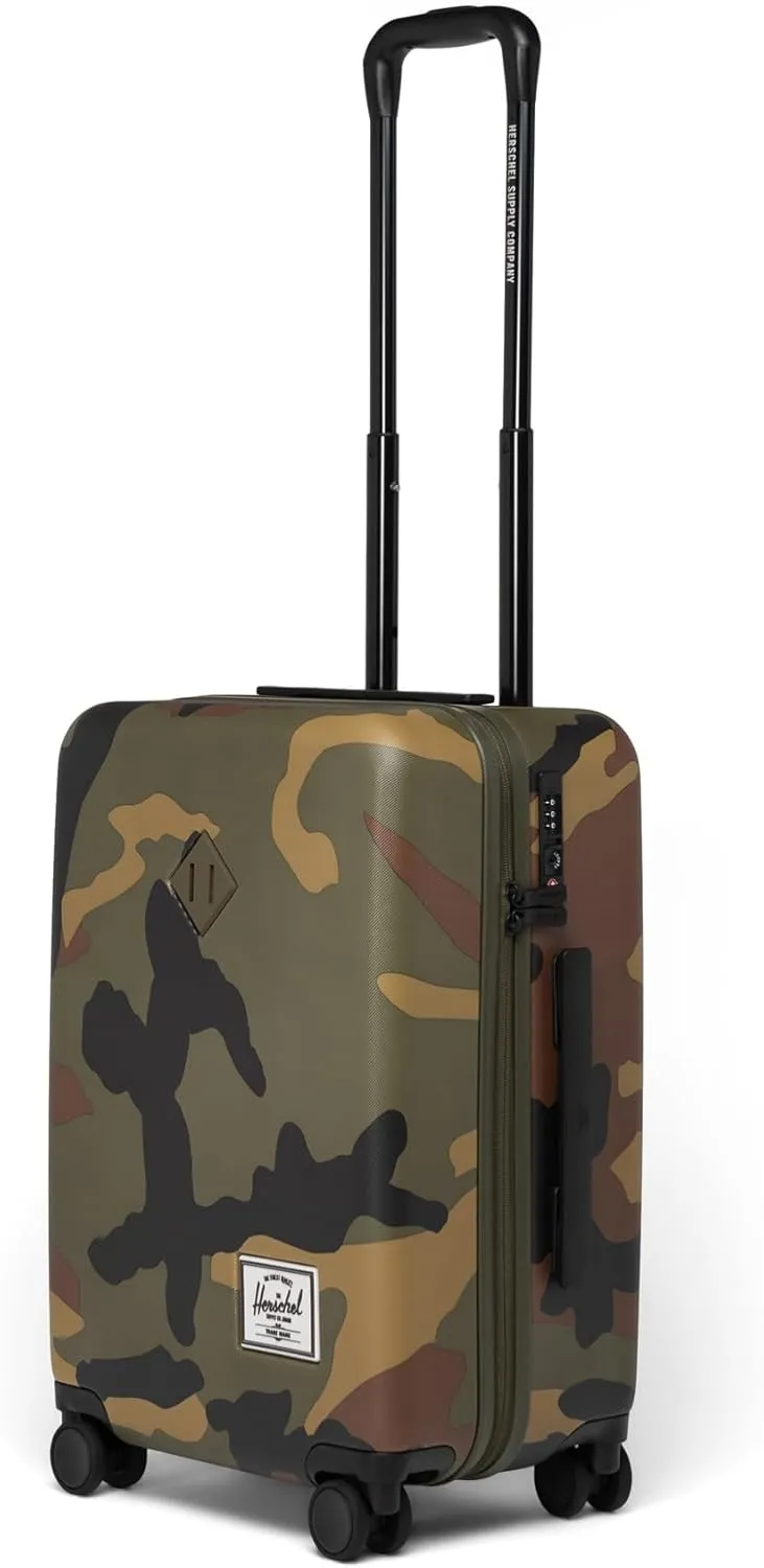 Herschel Supply Co. Heritage Hardshell Luggage, Woodland Camo, Carry-On 21-Inch